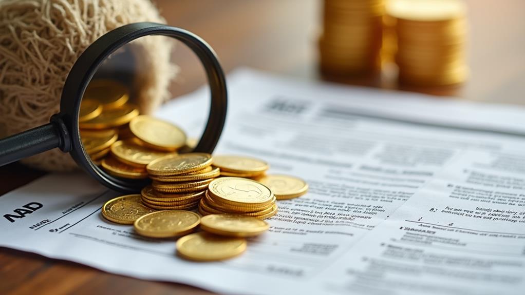 gold iras tax deductibility question