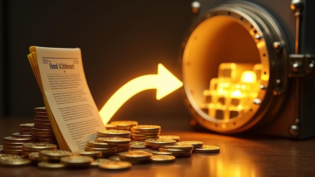 iras can transfer to gold