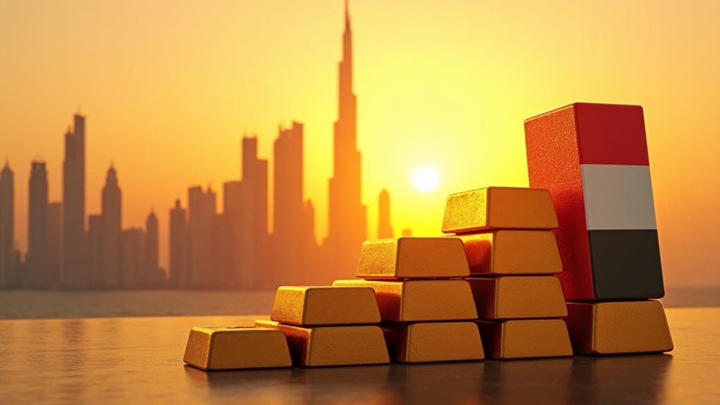 uae banks gold investment