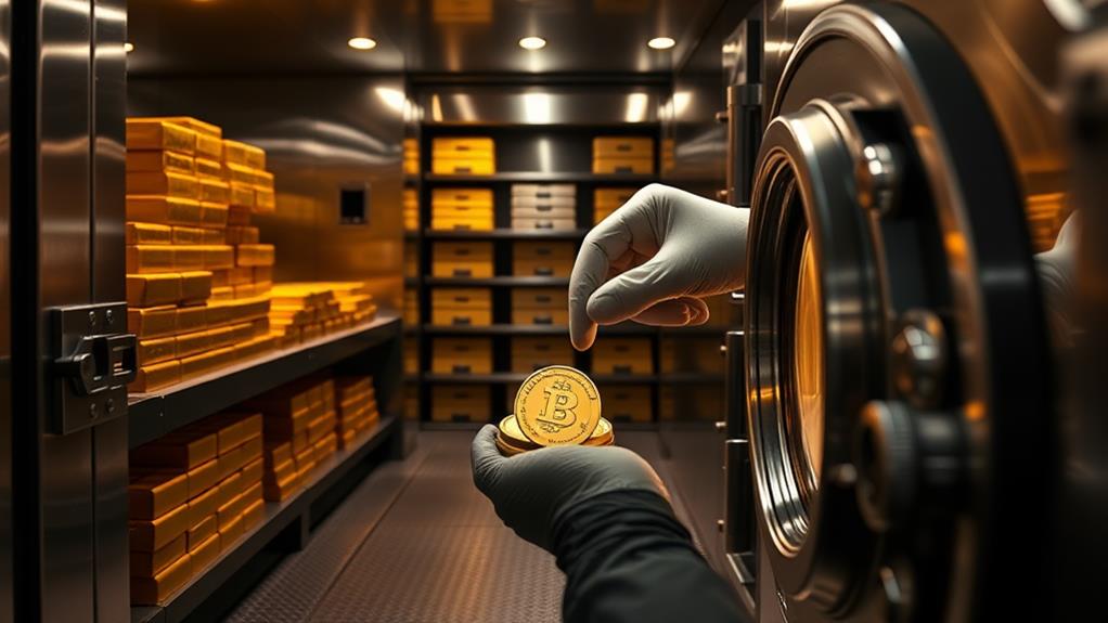 gold ira secure storage